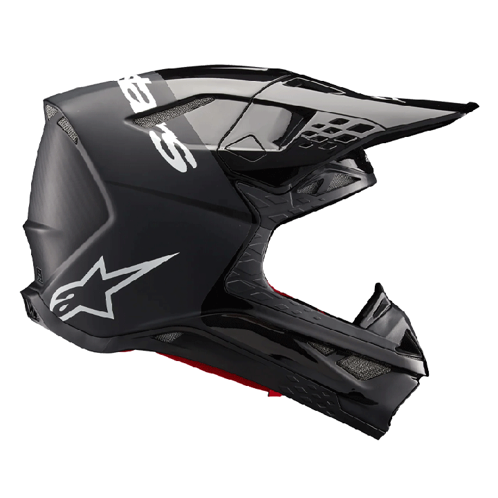 Casque Alpinestars SM10 Flood noir/gris, Supertech M10 | Oxmoto