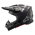 Casque Alpinestars SM10 Flood noir/gris, Supertech M10 | Oxmoto
