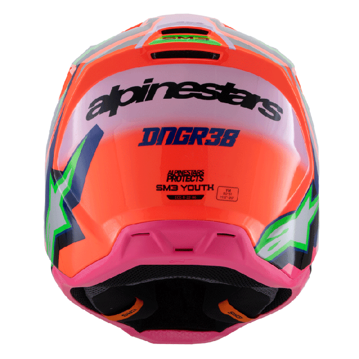 Casque enfant Alpinestars sm3 deegan | Oxmoto