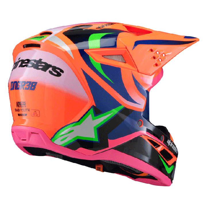 Casque enfant Alpinestars sm3 deegan | Oxmoto