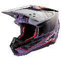 Casque Alpinestars sm5 sail violet/noir/gris | Oxmoto