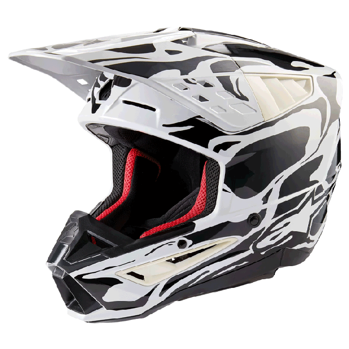 Casque Alpinestars sm5 mineral cool gris | Oxmoto