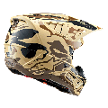Casque Alpinestars sm5 mineral marron kangourou | Oxmoto
