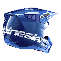 Casque Alpinestars sm5 corp bleu | Oxmoto