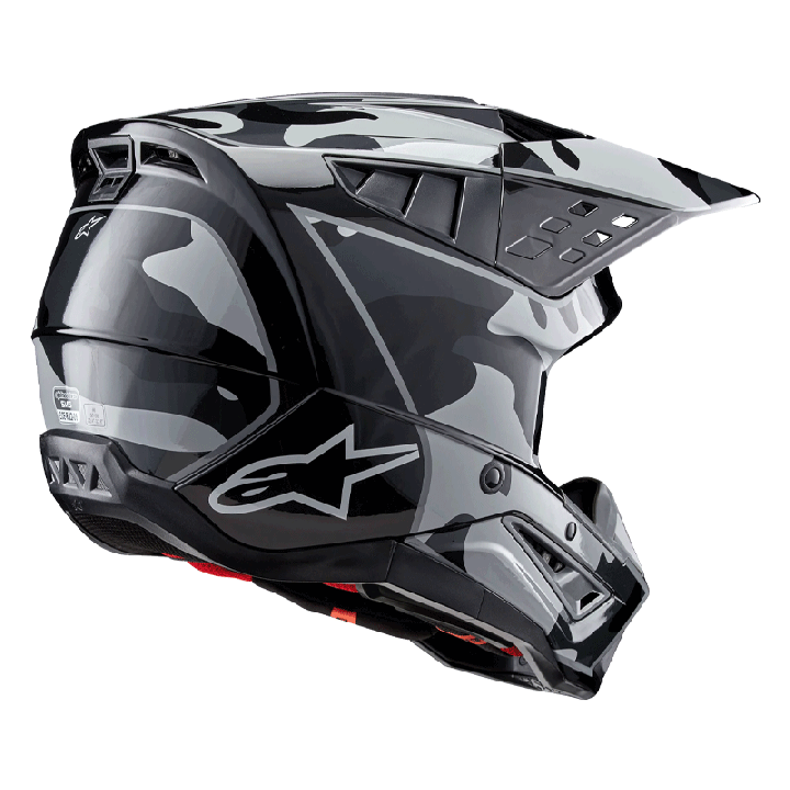 Casque Alpinestars sm5 rover 2 noir/gris | Oxmoto