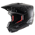 Casque Alpinestars sm5 solid noir mat | Oxmoto