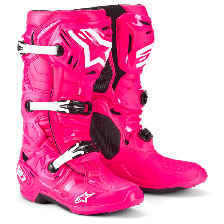 Bottes Alpinestars tech 10 rose | Oxmoto