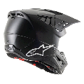 Casque Alpinestars sm5 solid noir mat | Oxmoto