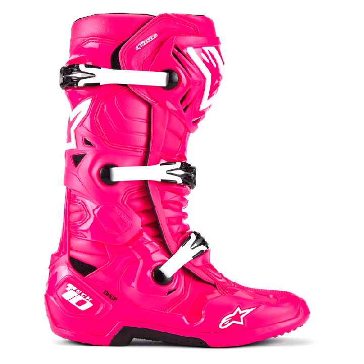 Bottes Alpinestars tech 10 rose | Oxmoto