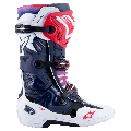 Bottes Alpinestars tech 10 supervented night bleu/blanc 2025