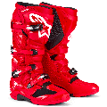 Bottes motocross Alpinestars tech 7 rouge 2025 | Oxmoto