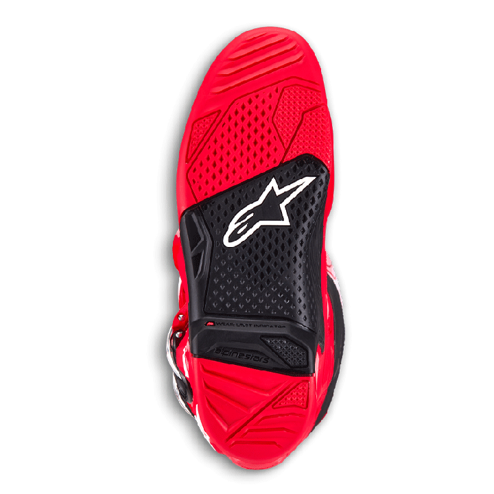 Bottes motocross Alpinestars tech 7 rouge 2025 | Oxmoto