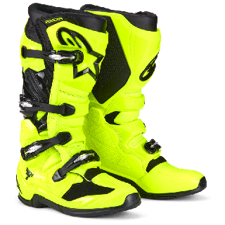 Bottes Alpinestars tech 7 jaune/noir | Oxmoto