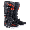 Bottes Alpinestars tech 7 enduro noir/rouge 2025 | Oxmoto