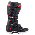 Bottes Alpinestars tech 7 enduro noir/rouge 2025 | Oxmoto