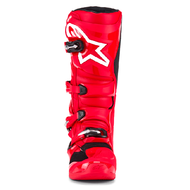 Bottes motocross Alpinestars tech 7 rouge 2025 | Oxmoto