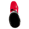 Bottes Alpinestars tech 10 enduro blanc/rouge 2025 | Oxmoto