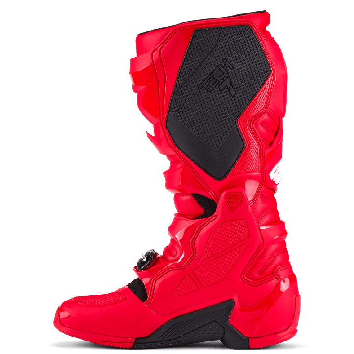 Bottes motocross Alpinestars tech 7 rouge 2025 | Oxmoto
