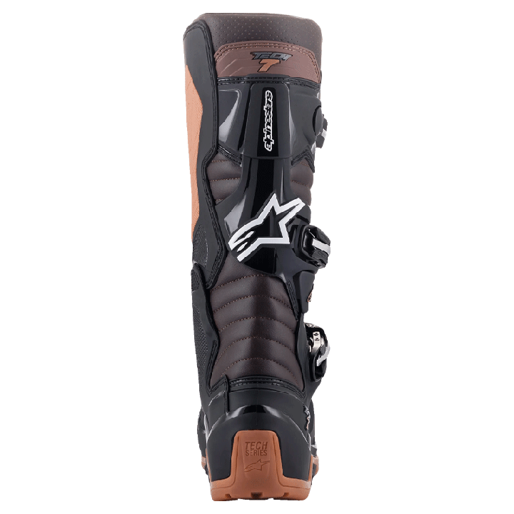 Bottes Alpinestars tech 7 enduro noir/marron 2025 | Oxmoto