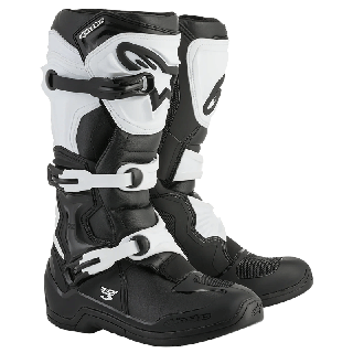 Bottes Alpinestars tech 3 noir/blanc | Oxmoto