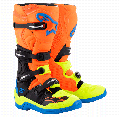 Bottes Alpinestars tech 5 orange/noir/jaune 2025 | Oxmoto