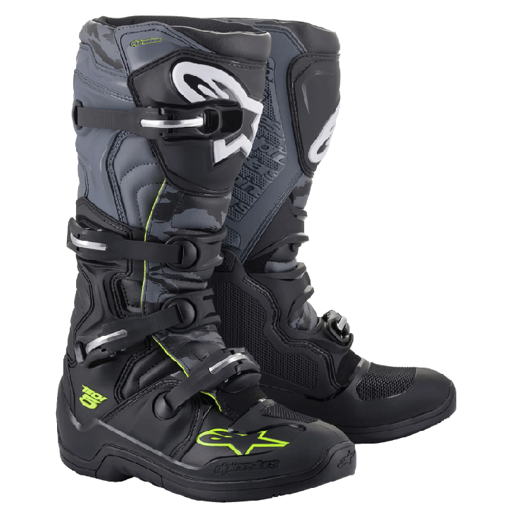 Bottes Alpinestars tech 5 noir/gris 2025 | Oxmoto