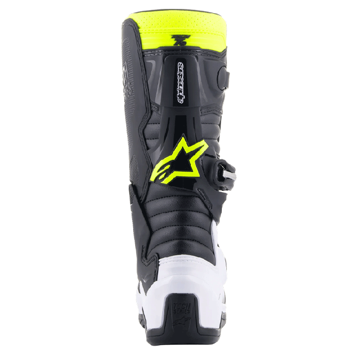 Bottes enfant Alpinestars tech 7S noir/blanc/jaune | Oxmoto