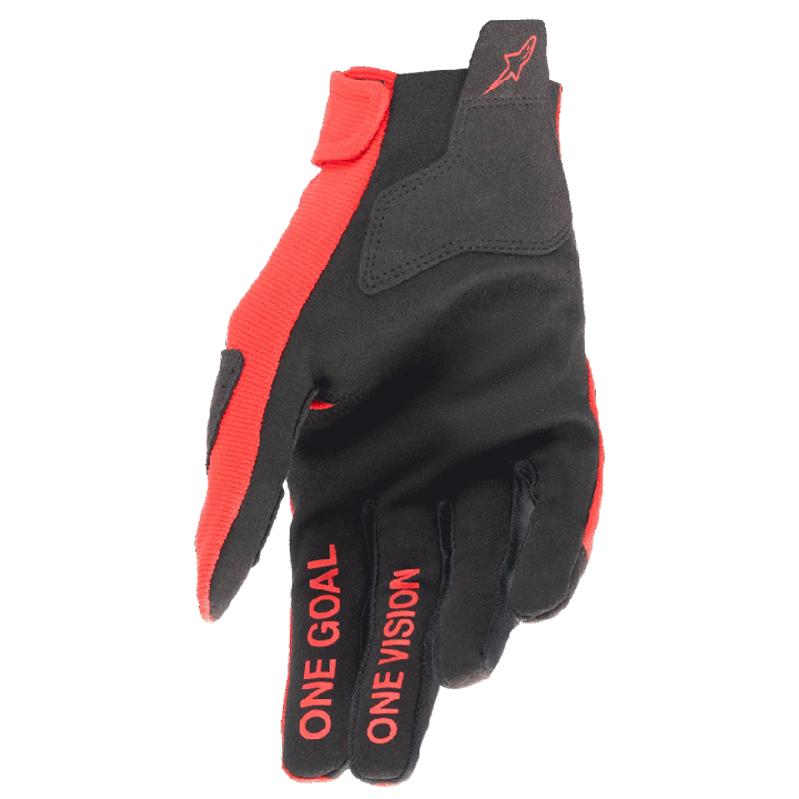 Gants enfant Alpinestars radar rouge | Oxmoto