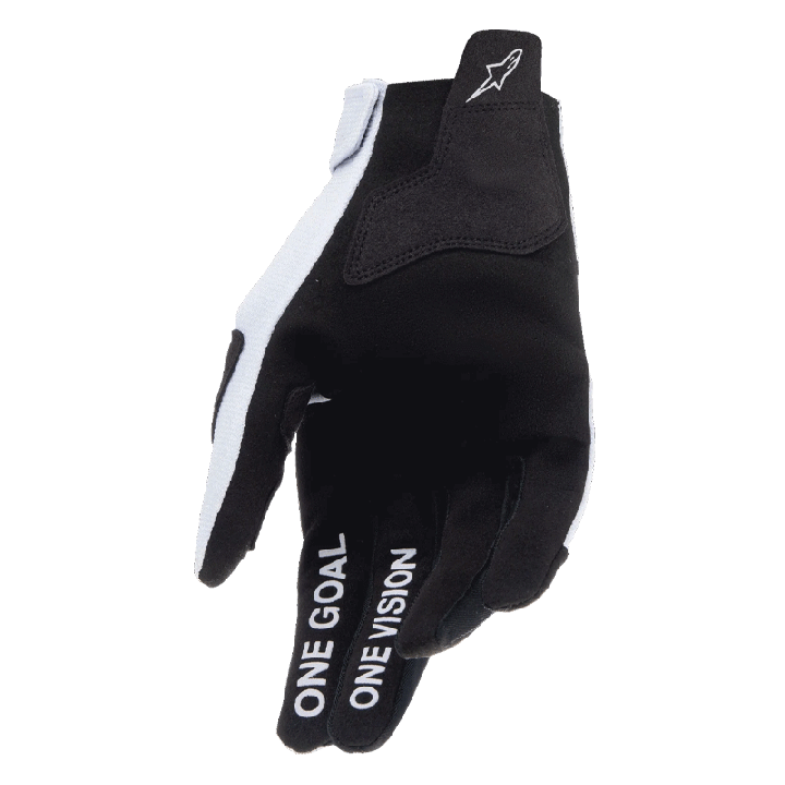 Gants enfant Alpinestars radar blanc/gris 2025 | Oxmoto