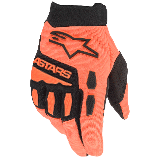 Gants enfant Alpinestars full bore orange 2025 | Oxmoto