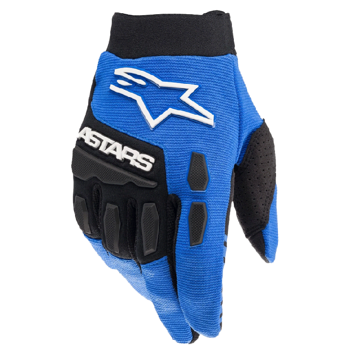 Gants enfant Alpinestars full bore bleu 2025 | Oxmoto