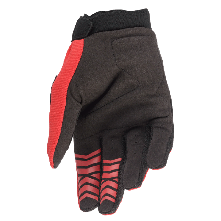 Gants enfant Alpinestars full bore rouge/noir 2025 | Oxmoto