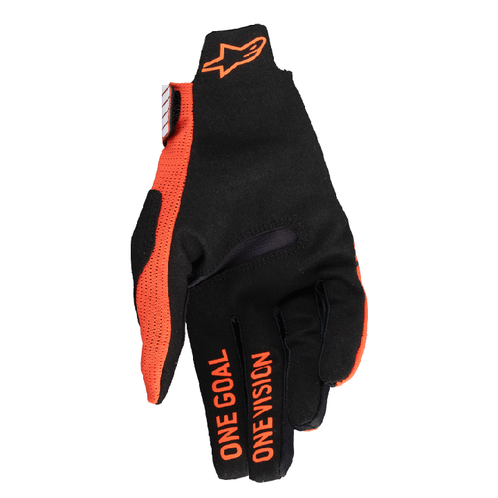 Gants Alpinestars radar pro orange | Oxmoto