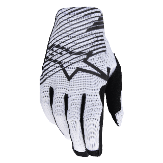 Gants Alpinestars radar pro blanc | Oxmoto
