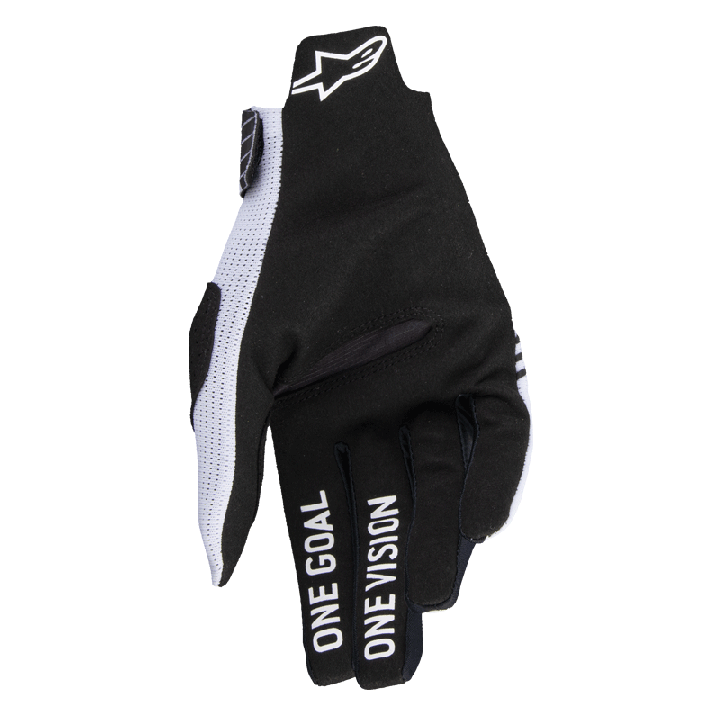 Gants Alpinestars radar pro blanc | Oxmoto