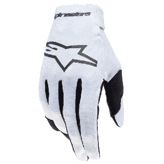 Gants Alpinestars radar blanc/gris | Oxmoto