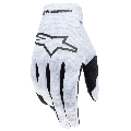 Gants Alpinestars radar blanc/gris | Oxmoto
