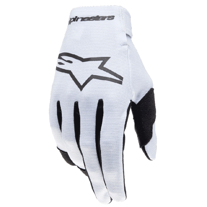 Gants Alpinestars radar blanc/gris | Oxmoto