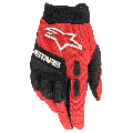 Gants Alpinestars full bore noir/rouge 2025 | Oxmoto