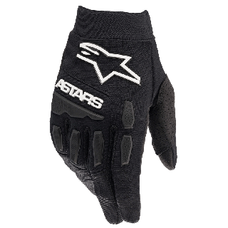 Gants Alpinestars full bore noir/blanc 2025 | Oxmoto