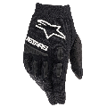 Gants Alpinestars full bore noir/blanc 2025 | Oxmoto