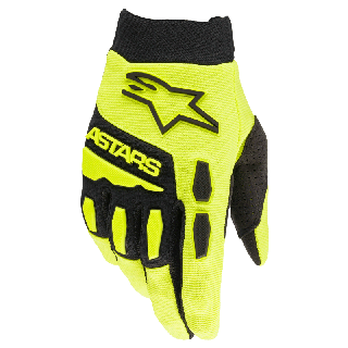 Gants Alpinestars full bore jaune 2025 | Oxmoto