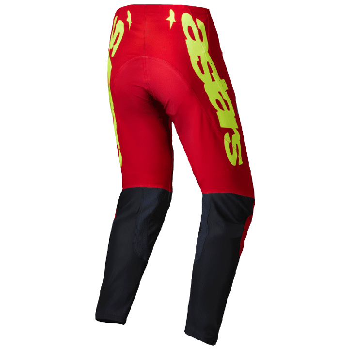 Pantalon Alpinestars supertech maker rouge/jaune 2025