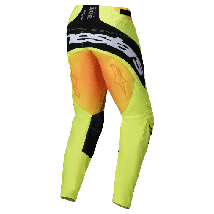 Pantalon Alpinestars techstar melt jaune/vert 2025 | Oxmoto