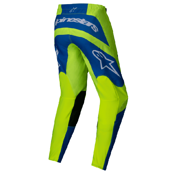Pantalon Alpinestars fluid haul jaune/bleu 2025 | Oxmoto