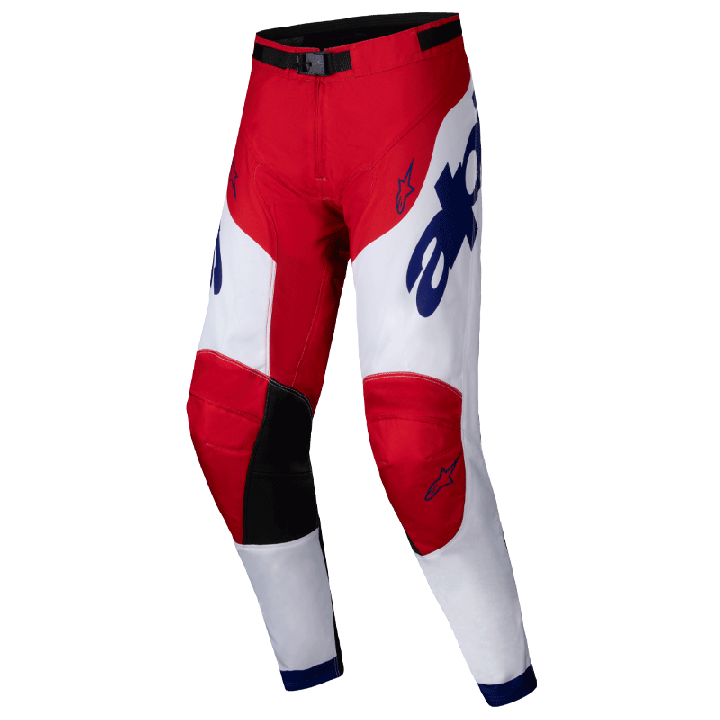 Pantalon Alpinestars racer veil rouge/blanc 2025 | Oxmoto