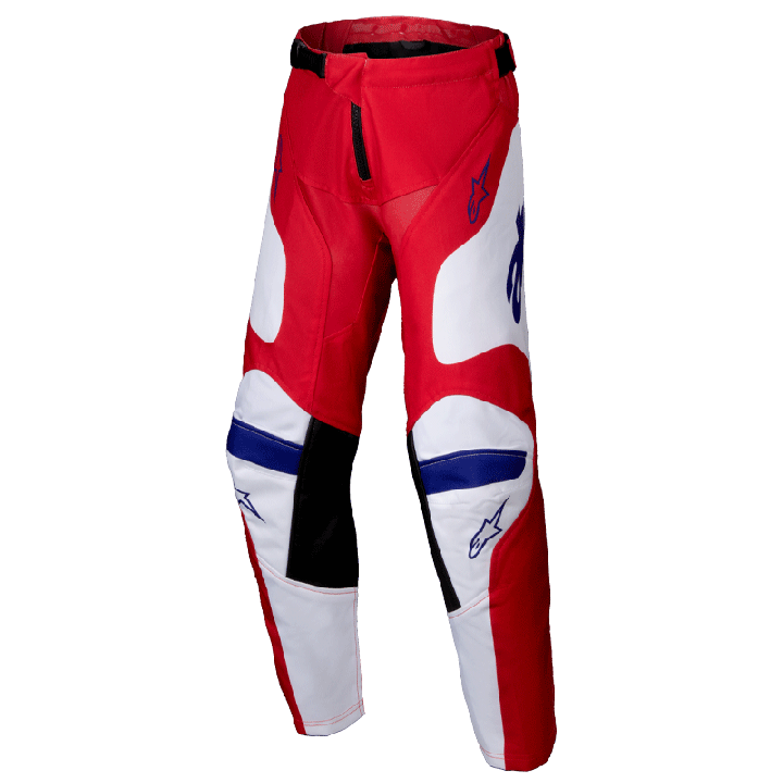Pantalon enfant Alpinestars racer veil rouge/blanc 2025