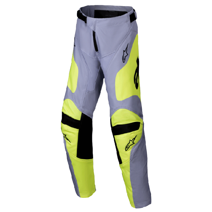 Pantalon enfant Alpinestars racer veil gris/jaune 2025