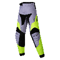 Pantalon enfant Alpinestars racer kids gris/jaune 2025