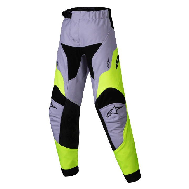Pantalon enfant Alpinestars racer kids gris/jaune 2025
